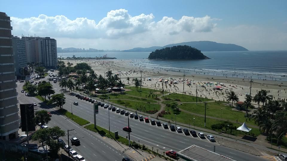 Aparthotel Flat Itarare São Vicente Exterior foto